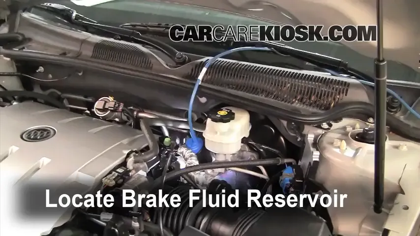 2006 Buick Lucerne CXS 4.6L V8 Brake Fluid Add Fluid